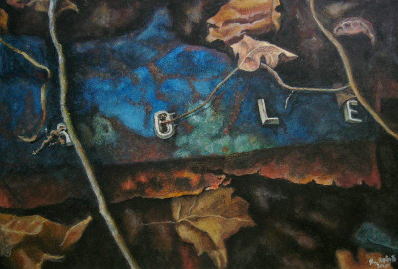 Role Model - Ray Perigo - Oil Pastel