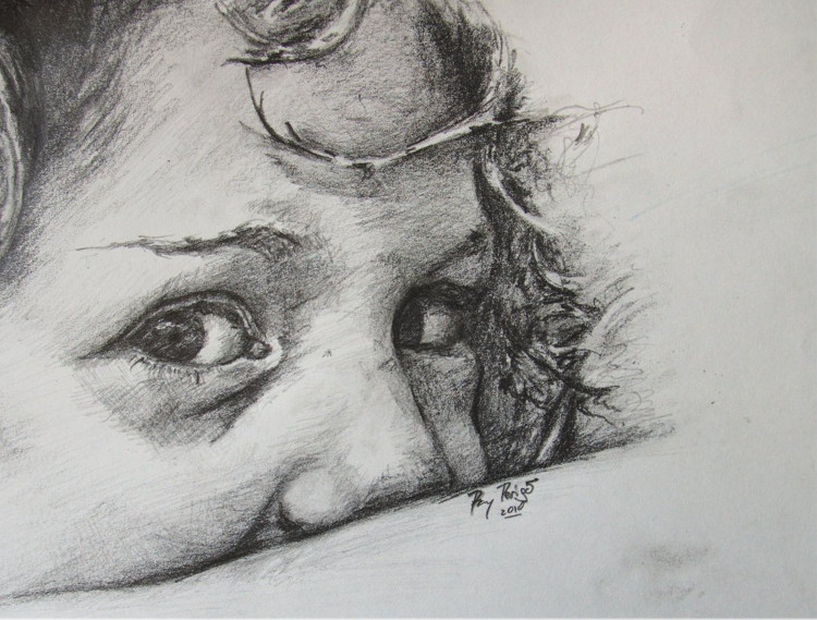 Little Girl - Ray Perigo - Graphite